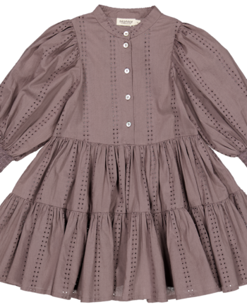 Dela broderie Anglaise kjole