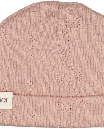 Aiko wool pointelle babylue burnt rose