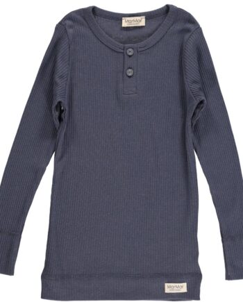 Tee LS Modal Blue