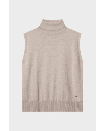 Trina topp Beige Melange