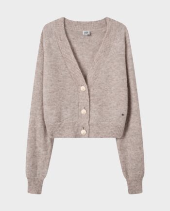 Hana Cardigan Lt Taupe
