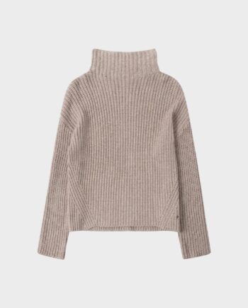 Sage Turtleneck Lt Taupe